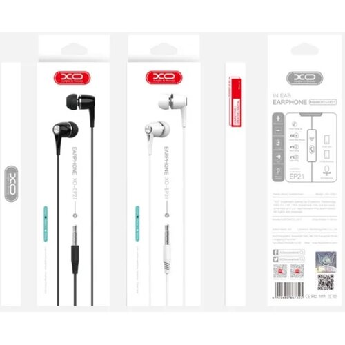 XO In-Ear Headphones EP21 white Cijene