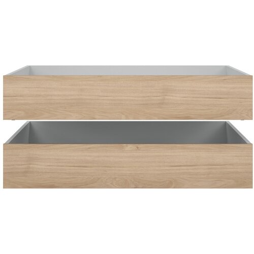 Tvilum Ladice za ispod kreveta u setu 2 kom 90x190/140x190 cm u prirodnoj boji Naia &amp;ndash; Slike