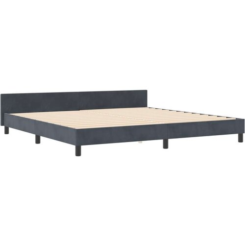  Okvir kreveta Tamno sivi 200x200 cm Bar&amp;scaron;un Slike