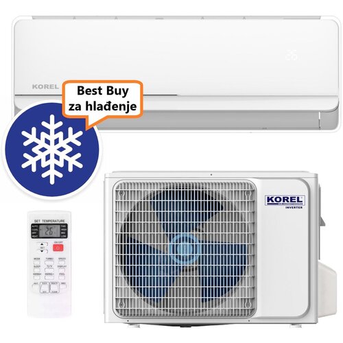 Korel klima uređaj 5,1kW KSAFW-18DCE - forward, za prostor do 50m2, a++ energetska klasa, wi-fi, R32 Cene