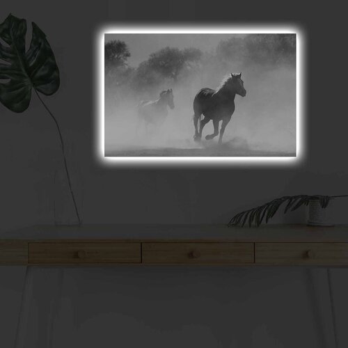 Wallity Slika sa LED osvetljenjem 4570DHDACT-125, 45x70 cm Cene