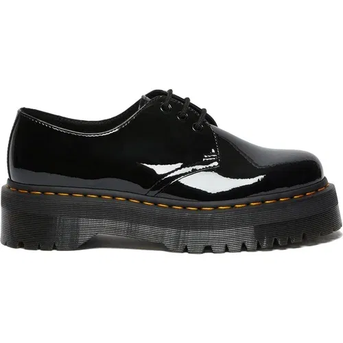 Dr. Martens 1461 Quad Patent Leather Platform