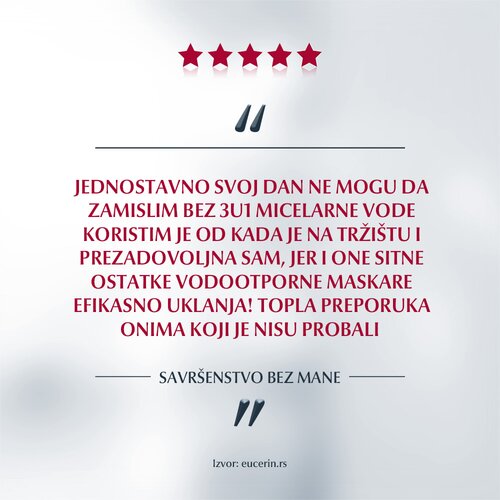 Eucerin DermatoClean micelarna voda za či&amp;scaron;ćenje 3 u 1 400 ml Slike