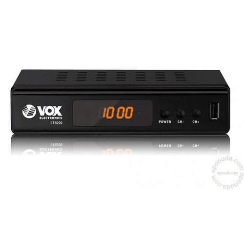 Vox settop box digitalni risiver STB200, DVB-T2 prijemnik, usb, hdmi, media player Slike