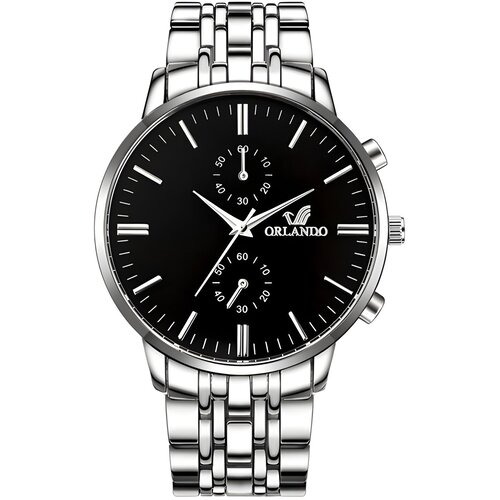  Sat OB-22616 - Srebrna / Crna KP22616 Cijene