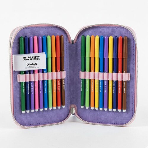 Hello Kitty Plumier Kuromi triple Slike