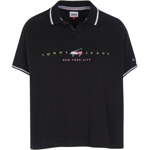 Tommy Hilfiger Polo majice kratki rokavi - Črna Cene