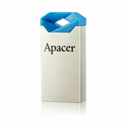 Apacer usb ključ 64GB AH111 super mini, srebrno/moder