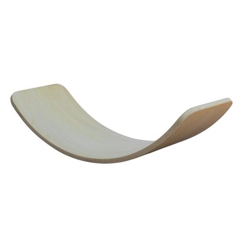 Hanah home Drvena balans daska Wavy Board Natural Slike