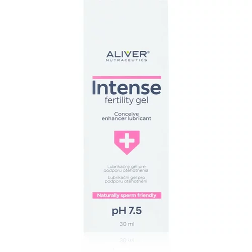 Aliver Intense Fertility gel gel za povečanje možnosti zanositve 30 ml