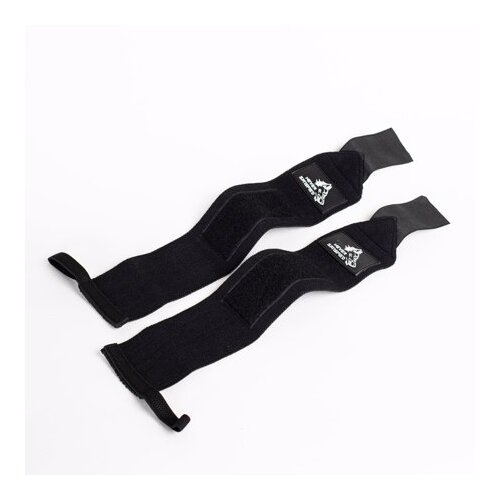 Never Satisfied trakovi za pomoč pri dvigovanju uteži (powerlifting straps) Black, (20494411) Slike