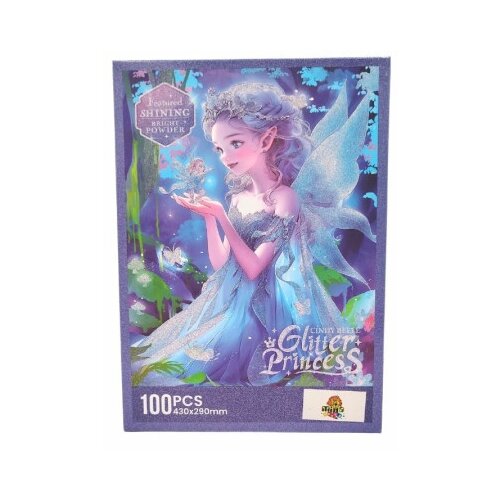  Puzzle glitter princess 100 pcs 88900 ( 91/71634 ) Cene