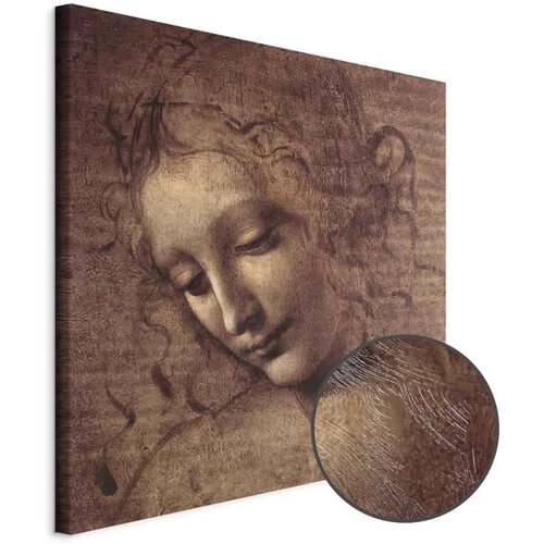  Slika - Leonardo da Vinci – Head of a Young Woman (Leda) 40x40 Premium Print Cene
