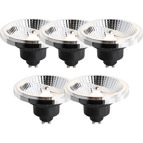 LUEDD Komplet 5 GU10 zatemnitvene LED žarnice 111 mm 10,5 W 770 lm 2700 K Cene