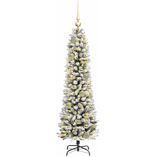  Umjetno božićno drvce Bijela 120 cm PVC i Metal i Plastika Slike