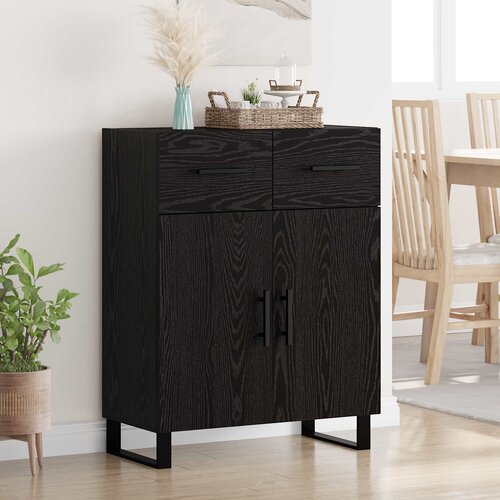  Kreveta Crni hrast 69,5 x 34 x 90 cm Konstruirano drvo Cijene