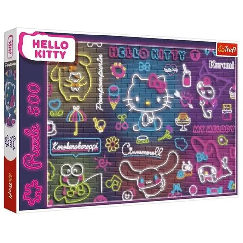 Trefl Neon Hello Kitty 500-dijelna slagalica - Cijene