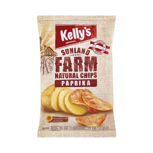 Kelly's sunland farm chips sunny paprika