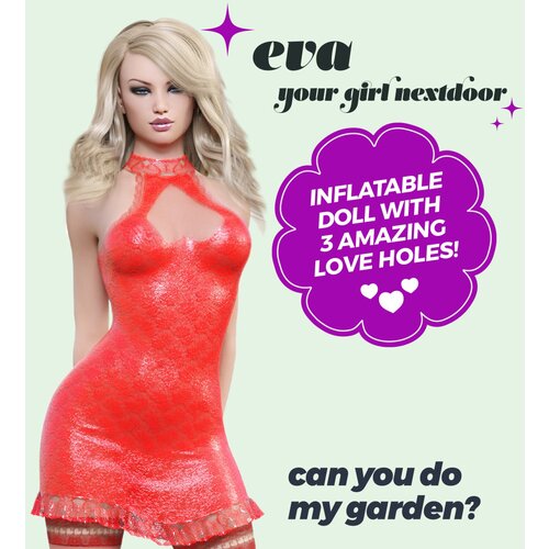 Crushious EVA THE GIRL NEXT DOOR INFLATABLE DOLL BLONDE Slike