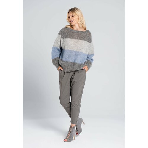 Look Made With Love Woman's Sweater M361 Blue Cene