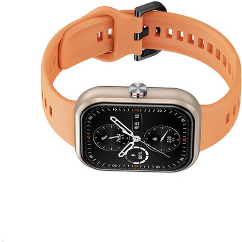 INF Silikonski pašček za uro Haylou - športen in eleganten Orange, (22064186) Cene