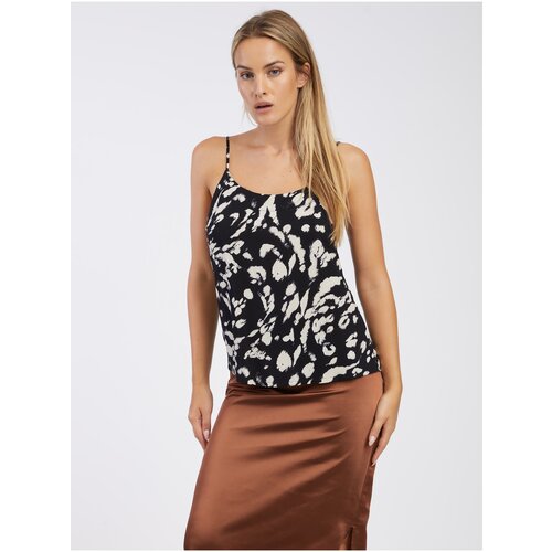 Vero_Moda Women's black patterned tank top Easy - Women Cene