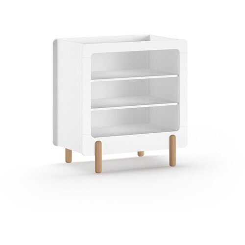 Vipack Bela otro&scaron;ka komoda s previjalnim pultom 88x95x57 cm Smile &ndash; Cene