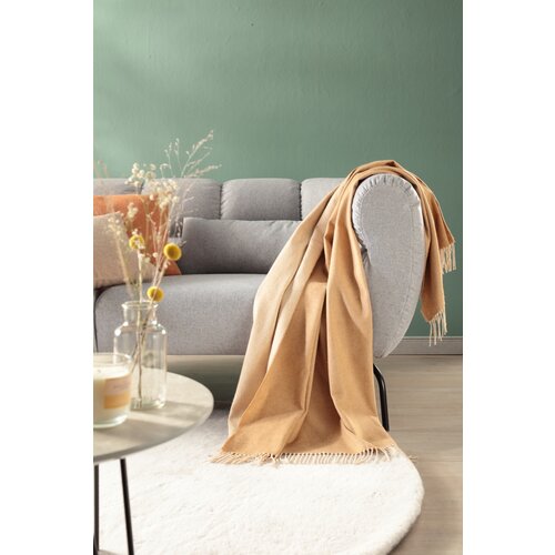 Biederlack deka twill camel 130x170 Slike