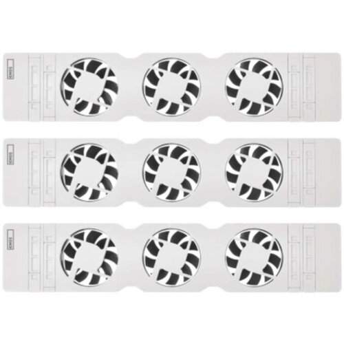 Emos Komplet od 3 ventilatora za radijator 5/230V u beloj boji Cene