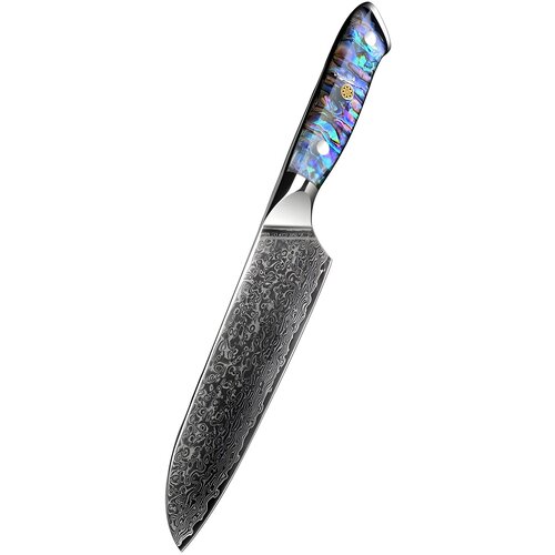 IZMAEL Damaščanski kuhinjski nož IČ-21792 - Santoku Cene