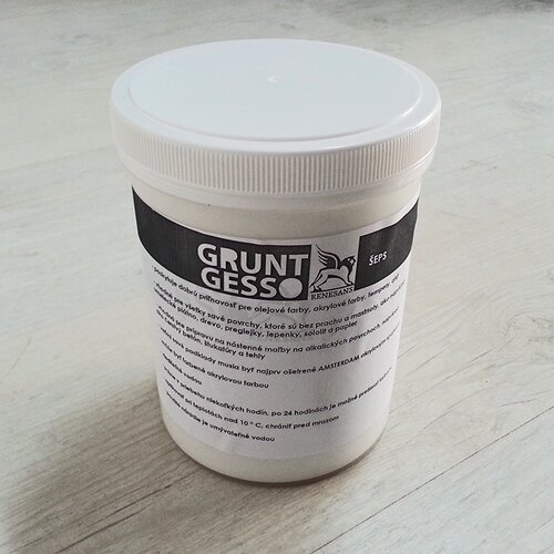  Podkladov&amp;yacute; &amp;scaron;eps GRUNT GESSO - 1200 ml Slike