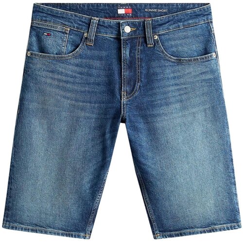 Tommy Hilfiger Kratke hlače & Bermuda DM0DM22980 Modra Cene