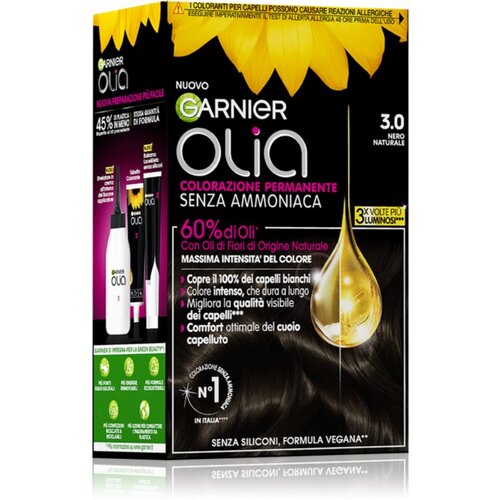 Garnier Olia trajna boja za kosu nijansa 3.0 Nero Naturale 1 kom Cijene