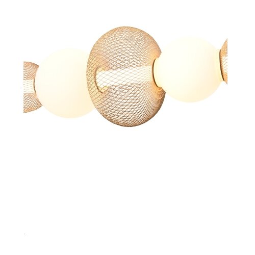 Zuma line MD2596-5B-3BGT - led luster na sajli sarr 27W/230V 3000-5700K zlatni + daljinski upravljač Slike