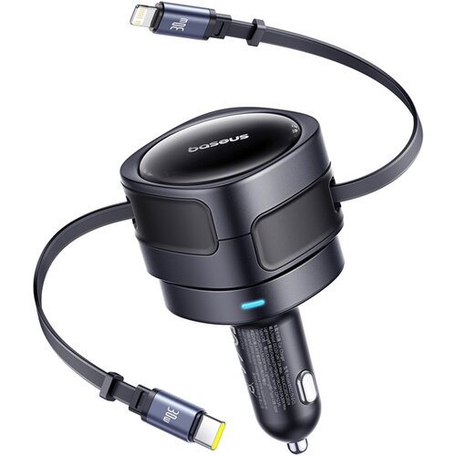 Baseus AVTO POLNILEC ZA TELEFONE USB-C LIGHTNING 60W, (5000337857) Slike