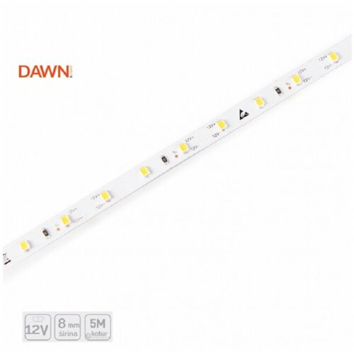 Dawn LED traka 24V 12W/M 3000K IP20 (HL 2835-120-WW, 5M, 8mm) Cene