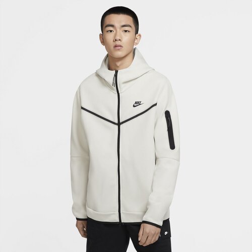 Nike M NSW TCH FLC HOODIE FZ WR Siva Slike