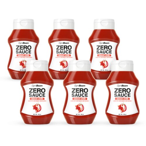 GymBeam beskalorijski sos sweet chilli 6 x 350 ml Cene