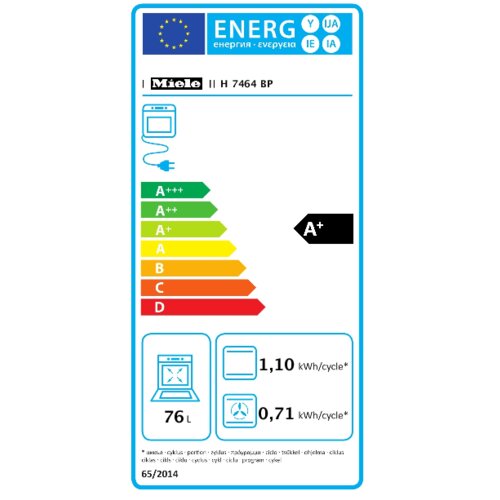 Miele H 7464 BP OBSW ugradna rerna Slike