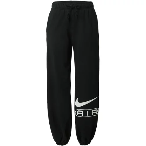 Nike Sportswear Hlače 'AIR' crna / prljavo bijela