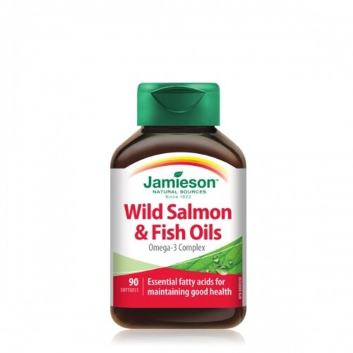 Jamieson omega 3 masne kiseline wild salmon&fish oil kapsule A90 Slike