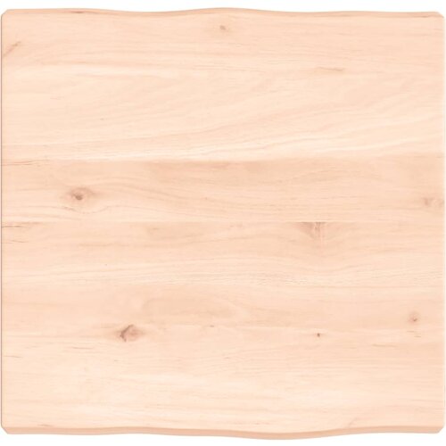 vidaXL Mizna plošča 40x40x4 cm neobdelana trdna hrastovina naraven rob, (20817867) Cene