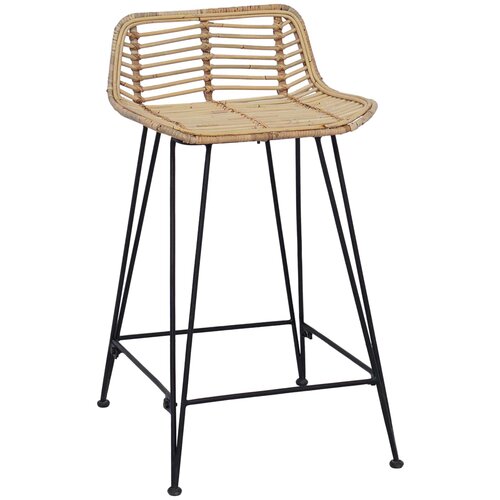  stolica 2 pcs Prirodna 44 x 45 x 76 cm Ratan i Čelik Slike