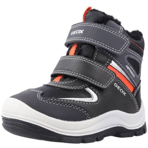 Geox &Scaron;kornji Botas Ni&ntilde;o Mod&egrave;le B Flanfil Boy B Abx Črna Cene
