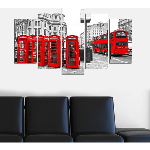 Wallity Set Slika 5PMDF-63, 5 Delova Cene