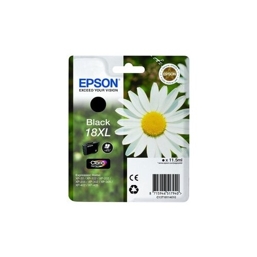  Kartuša Epson T18XL črna/black (T1811) - original Cene