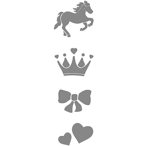  Samoljepljiva šablona Djevojka 13x40 cm KORIŠTENO Cijene