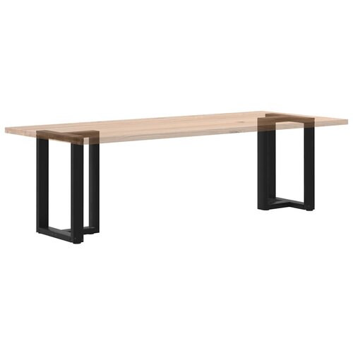  Noge za blagovaonski stol T-oblika 2 kom Crne 60x35x(72-73) cm Čelik Slike