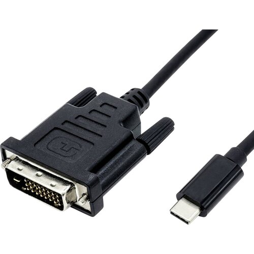 Value USB 2.0 adapterski kabel [1x mo&scaron;ki konektor USB-C&trade; - 1x mo&scaron;ki konektor DVI\, 24 + 1 polov], (20415718) Cene