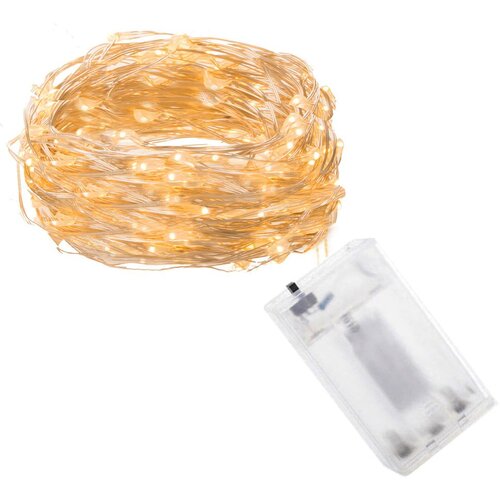  LED lampice na baterije, 100 LED dioda Slike